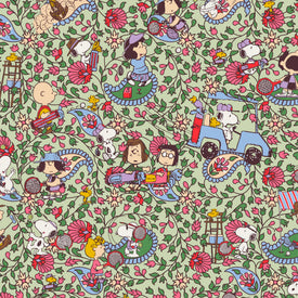 Peanuts Zip ID Case - Country Club Peanuts Paisley - Image 4