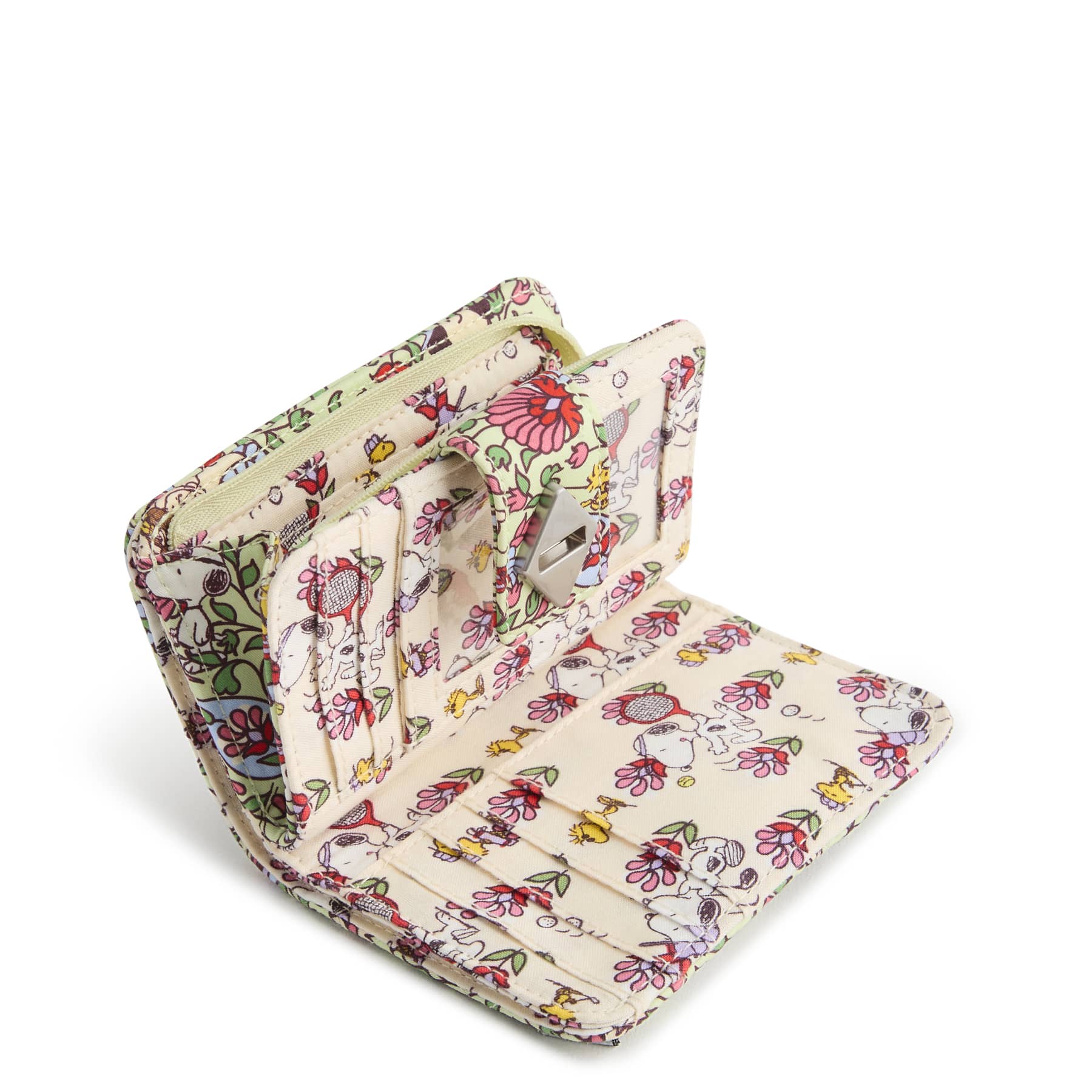 Peanuts Small Turnlock Wallet - Cotton | Vera Bradley