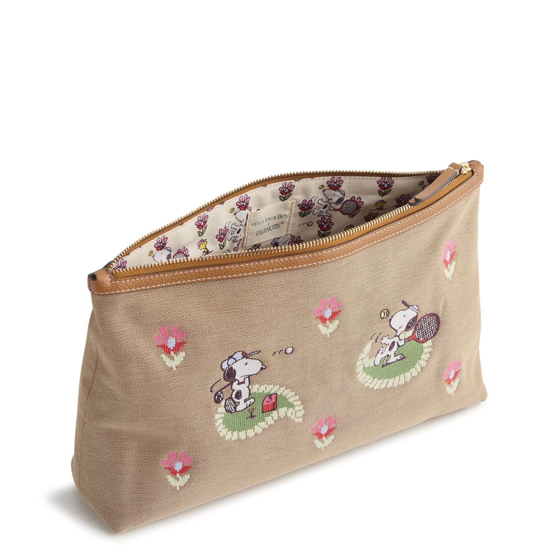 peanut出品　（バラ売） Peanuts Large Pouch - Oxford Canvas | Vera Bradley
