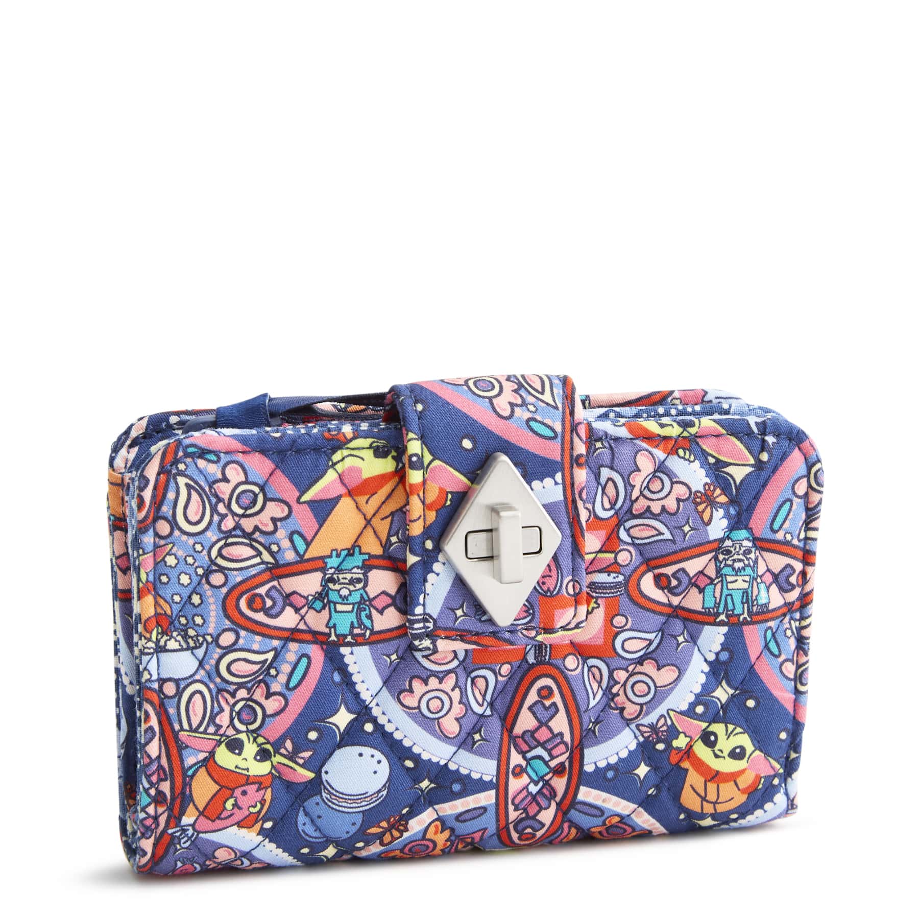billlie ツキ ポラロイド タワレコ Star Wars Small Turnlock Wallet - Cotton | Vera Bradley