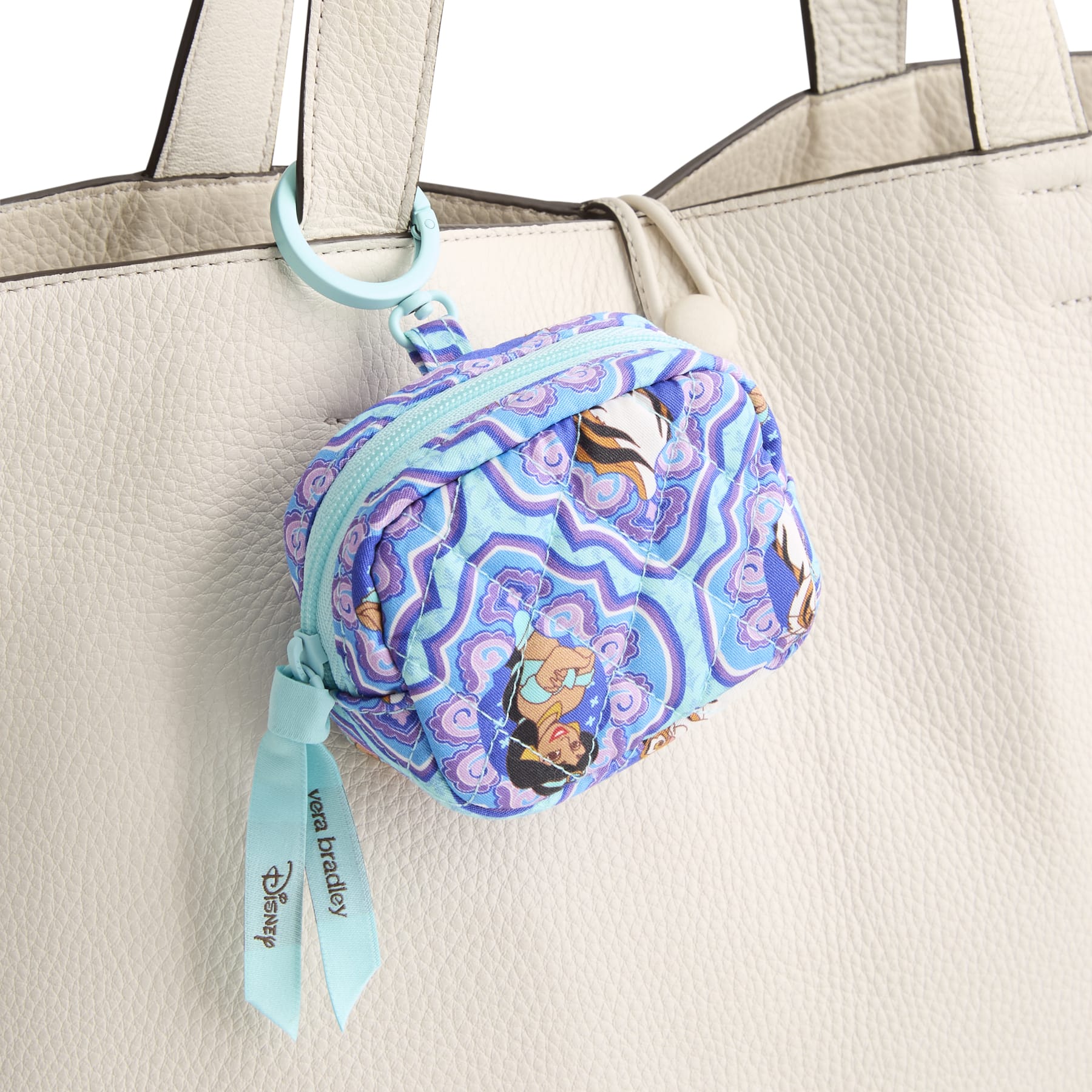 その他 Vera Bradley Disney Earbud Bag Charm Disney Zip Earbud Bag Charm - Cotton | Vera Bradley