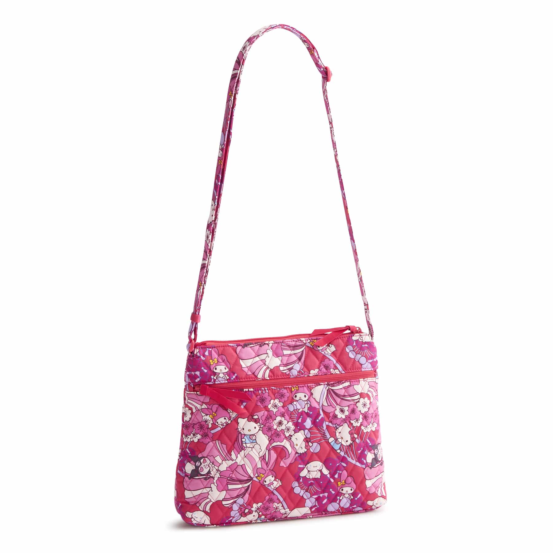 昭和レトロ ウィルキンソン ,バャリースケース Hello Kitty® and Friends Original Zip Hipster - Cotton | Vera Bradley