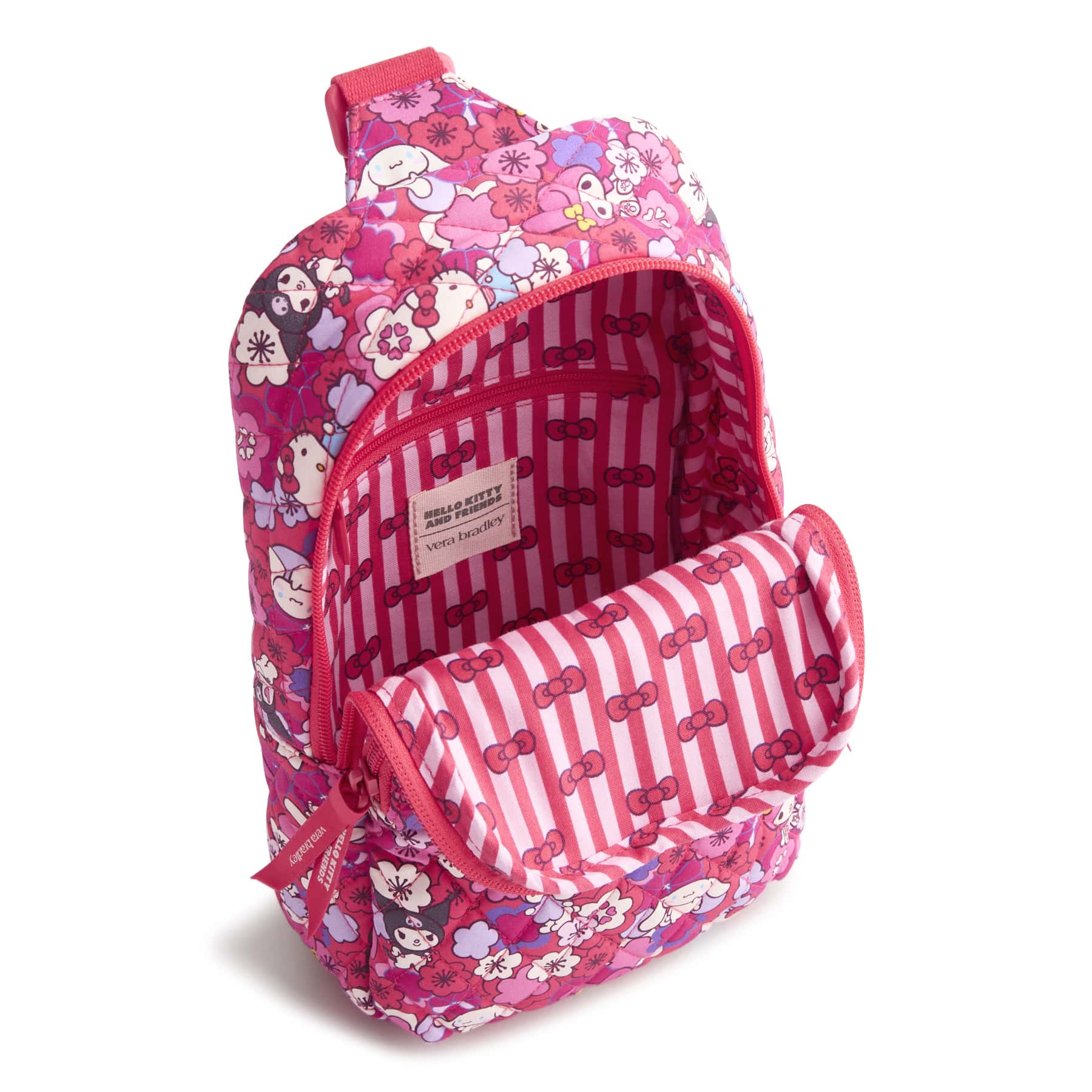 Vera Bradley Lorman Sling Backpack in Hello Kitty Hello Floral