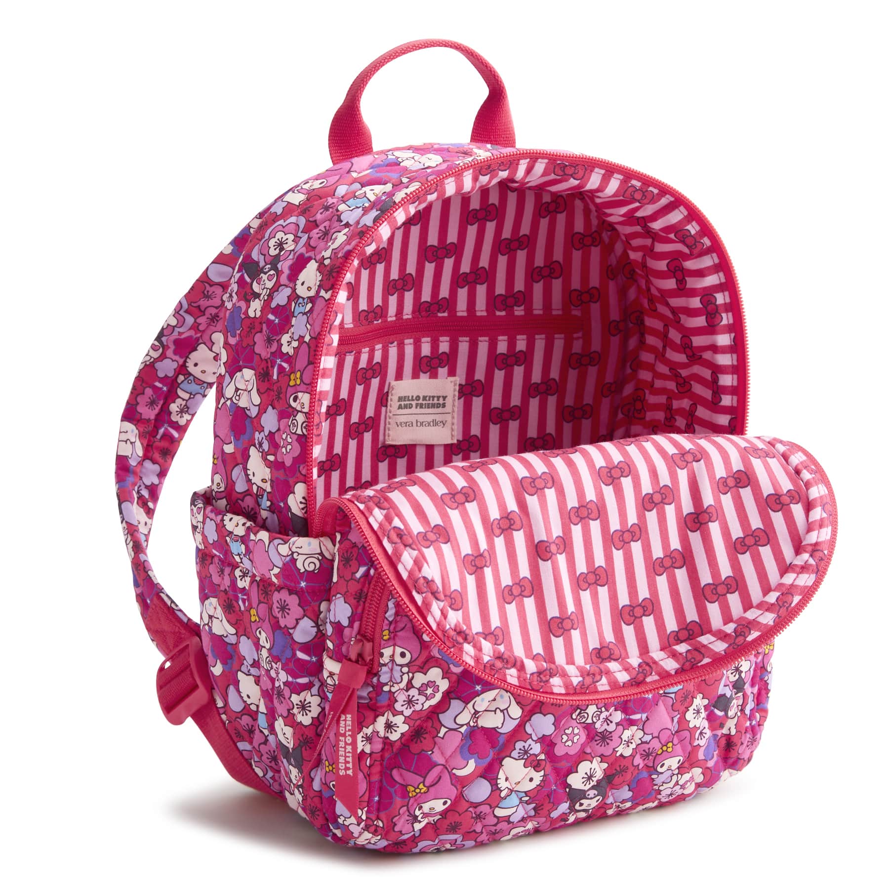 hello kitty backpack vera bradley Sullivan Crossbody Bag in Hello Floral while the compact size keeps essentials close at hand Vera Bradley Hello Kitty and