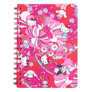 Hello Kitty® and Friends Small Spiral Notebook with Pockets