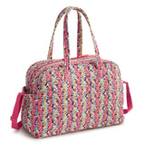 Disney Outlet Large Weekender Travel Bag - Mickey & Friends Circus Floral - Swatch Image