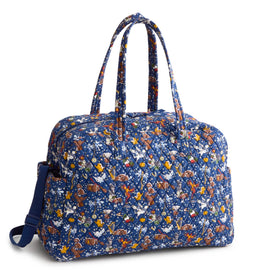 Harry Potter™ Outlet Large Weekender Travel Bag - Friends at Hogwarts Ditsy Navy - Image 1