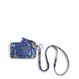 Harry Potter™ Outlet Zip ID Lanyard - Friends at Hogwarts Ditsy Navy - Swatch Image