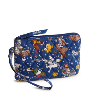 Harry Potter™ Outlet Essential Zip Wristlet - Friends at Hogwarts Ditsy Navy - Swatch Image