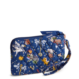 Harry Potter™ Outlet Essential Zip Wristlet - Friends at Hogwarts Ditsy Navy - Image 2