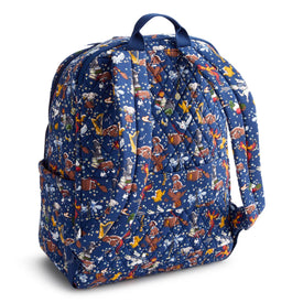 Harry Potter™ Outlet Essential Large Backpack - Friends at Hogwarts Ditsy Navy - Image 3