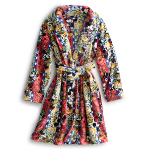 Disney Outlet Fleece Robe - Mickey & Friends Circus Floral / XX Large - XXX Large - Swatch Image