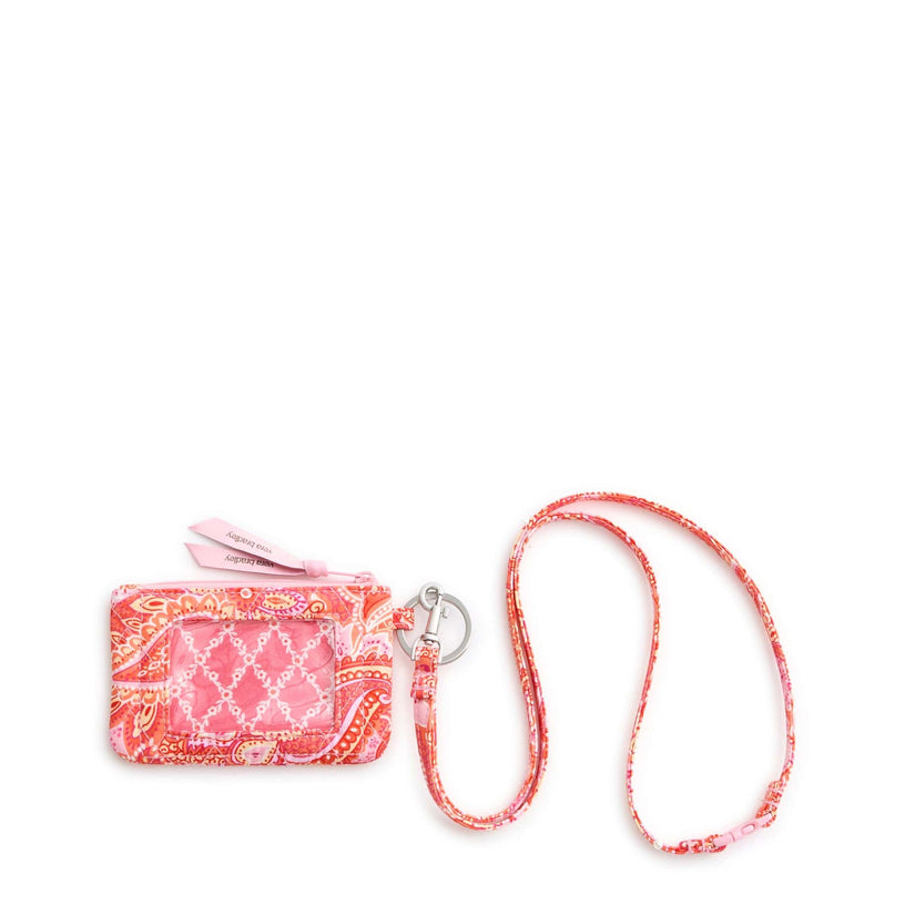 Zip ID Pouch w/Breakaway Lanyard - Cotton | Vera Bradley
