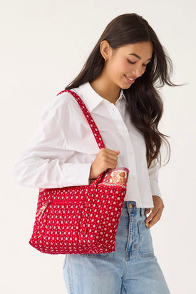 Small Original Vera Tote - Beary Ditsy - Image 2