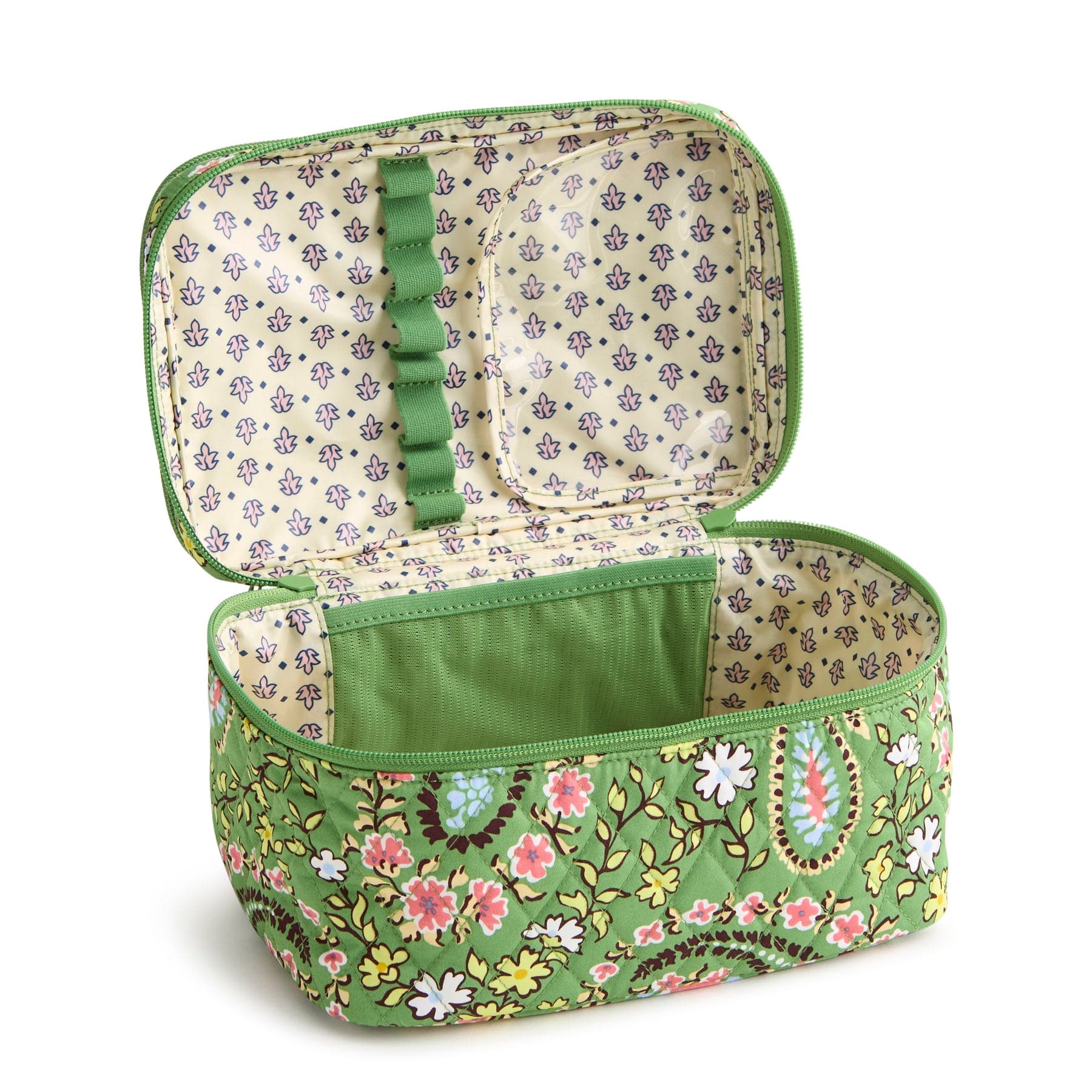 vera bradley cigarette case Ultimate Card in Navy Garde This stylish and spacious travel case is perfect for organizing all your beauty essentials Vera Bradley Women's Premium Cotton
