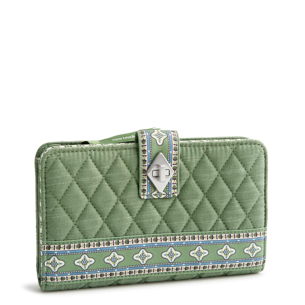 Turnlock Wallet - Cotton | Vera Bradley