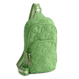 Peanuts Lorman Sling Backpack - Fluorite Green Snoopy - Swatch Image