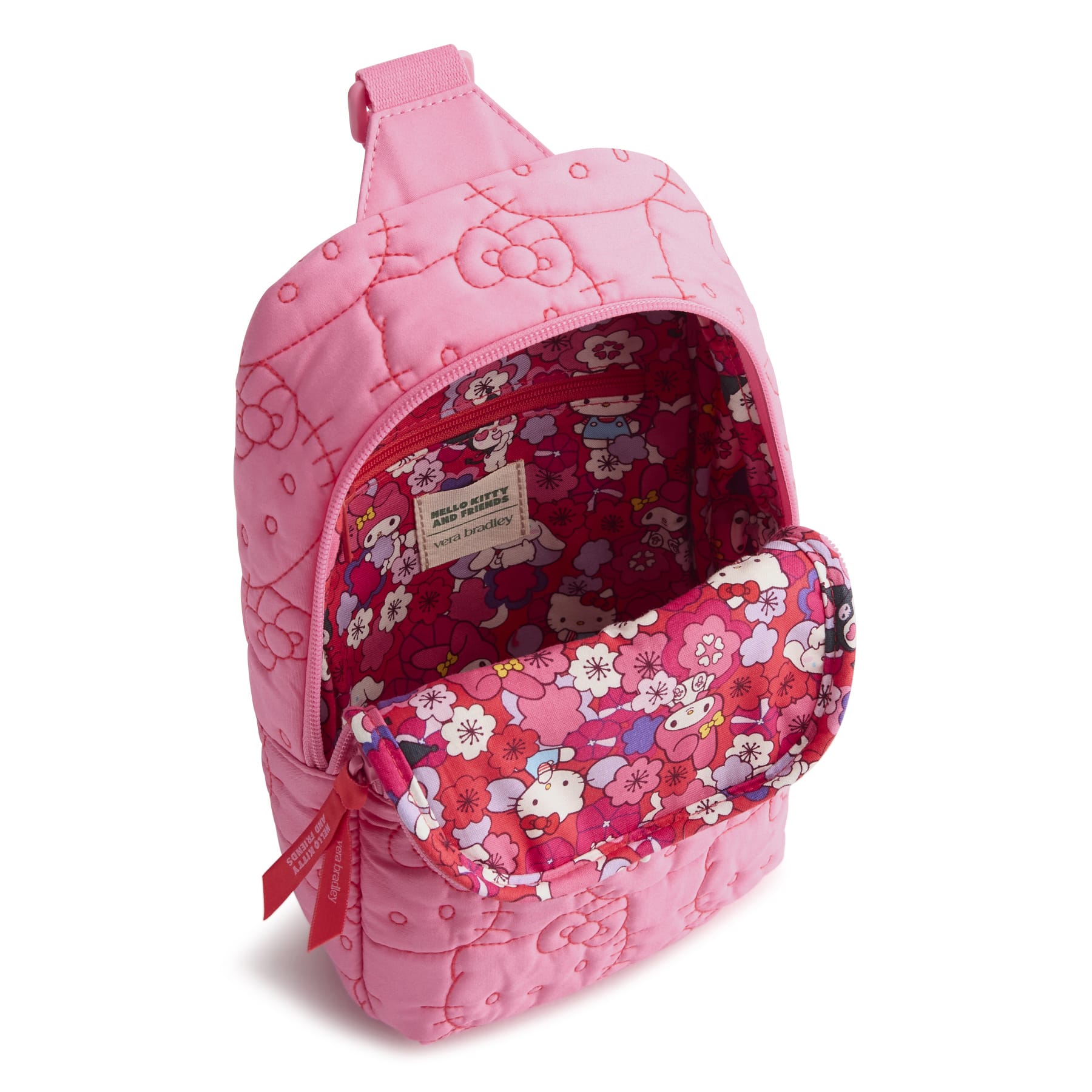 Vera Bradley Hello Kitty and Friends Lorman Sling Backpack Women Pink