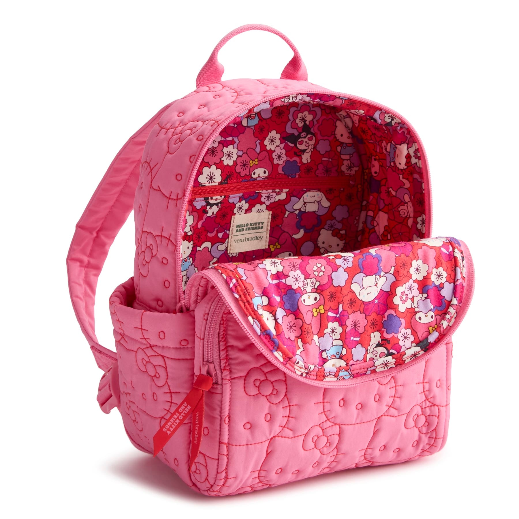 hello kitty backpack vera bradley Sullivan Crossbody Bag in Hello Floral while the compact size keeps essentials close at hand Vera Bradley Hello Kitty and