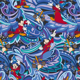Disney Large Original Duffel - Fantasia - Swirls - Image 5