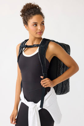Travel Backpack - Moonless Night with Aluminum - Image 2