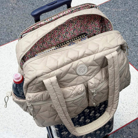 Weekender Travel Bag - Moonless Night with Aluminum - Image 6