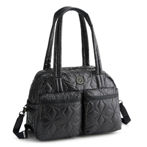 Weekender Travel Bag - Moonless Night with Aluminum - Swatch Image