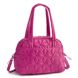 Weekender Travel Bag - Dark Berry with Cashmere Rose - Image 4
