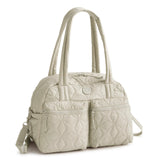 Weekender Travel Bag - Aluminum with Cottage Cream - Swatch Image