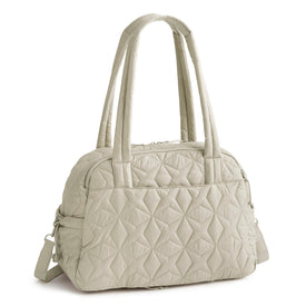 Weekender Travel Bag - Aluminum with Cottage Cream - Image 4