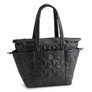 Travel Tote - Moonless Night with Aluminum - Swatch Image