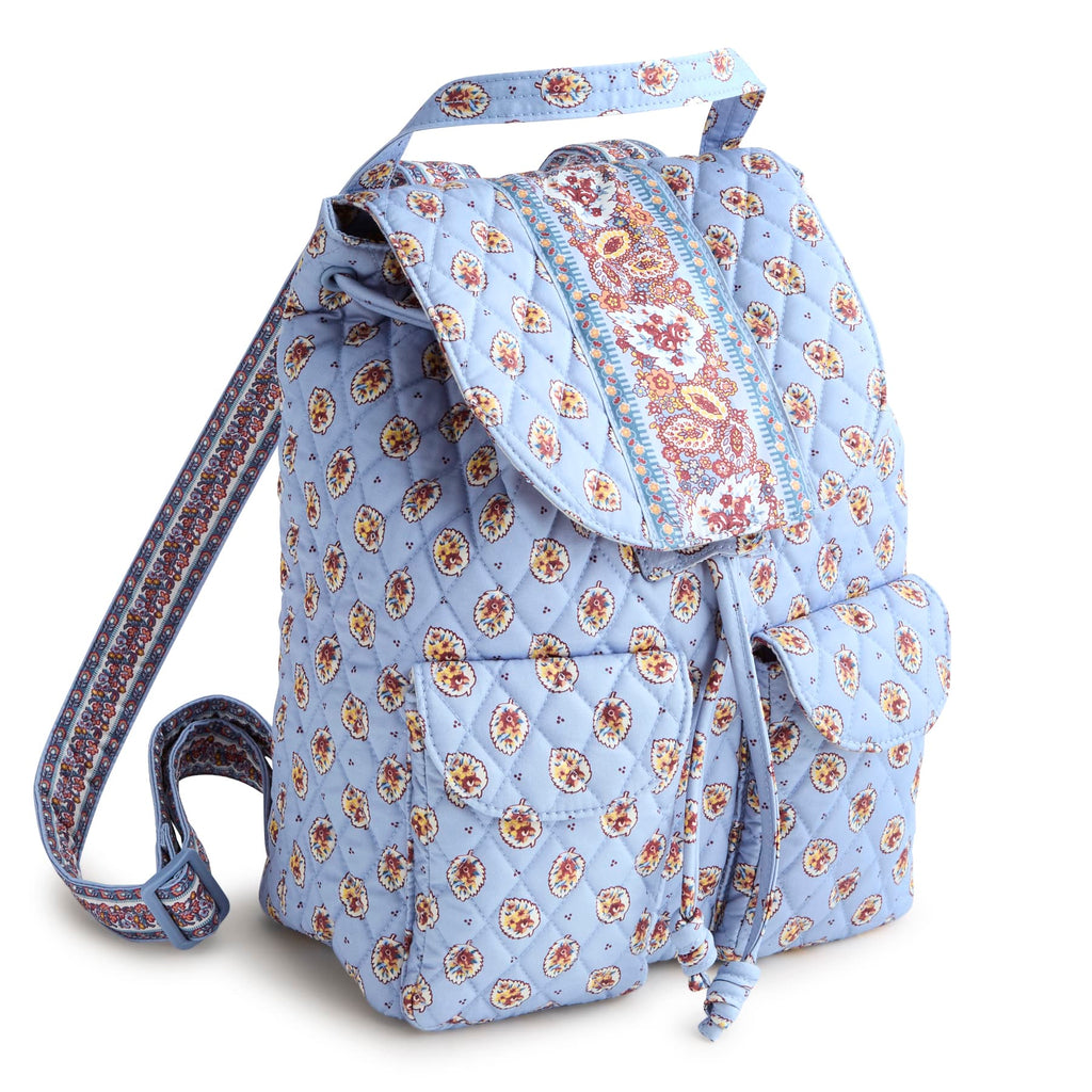 Deluxe Drawstring Backpack - Cotton | Vera Bradley