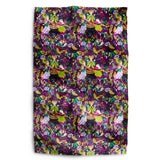 Disney Outlet Essential Throw Blanket - Hocus Pocus Blooms and Brooms - Swatch Image