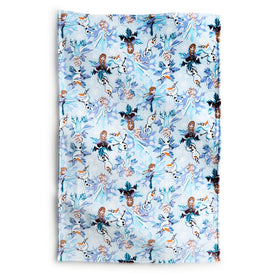 Disney Outlet Essential Throw Blanket - Frozen Snowflakes Ice Water - Image 1