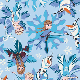 Disney Outlet Essential Mini Umbrella - Frozen Snowflakes Ice Water - Image 3