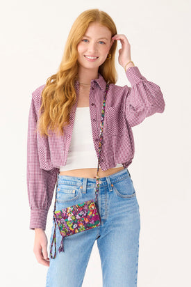 Disney Outlet 3-in-1 Crossbody - Hocus Pocus Blooms and Brooms - Image 2