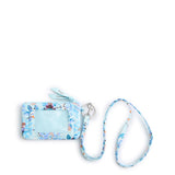 Disney Outlet Zip ID Lanyard - Frozen Snowflakes - Swatch Image