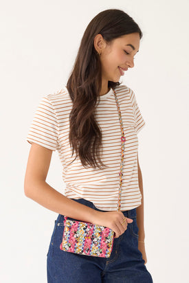 Disney Outlet 3-in-1 Crossbody - Mickey & Friends Circus Floral - Image 2