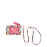 Disney Outlet Zip ID Lanyard - Mickey & Friends Circus Floral - Swatch Image