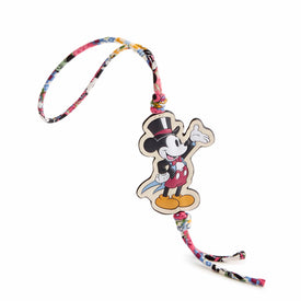Disney Outlet Bag Charm - Mickey & Friends Circus Floral - Image 1