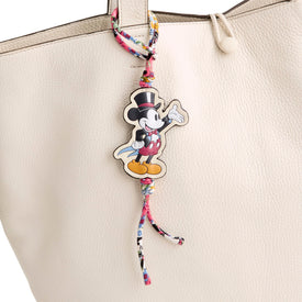 Disney Outlet Bag Charm - Mickey & Friends Circus Floral - Image 2