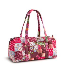 Small Original Duffel - Festive Check Patchwork - Image 1