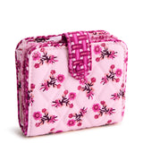 Small Deluxe Tab Wallet - Melissa Ditsy Pink - Swatch Image