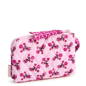 Clip & Zip Wristlet - Melissa Ditsy Pink - Image 2