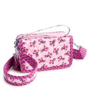 Carlow All in One Crossbody - Melissa Ditsy Pink - Swatch Image
