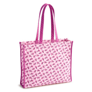 Branning Tote - Melissa Ditsy Pink - Swatch Image