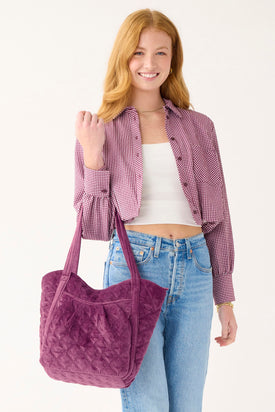 Amanda Shoulder Bag - Burgundy - Image 2