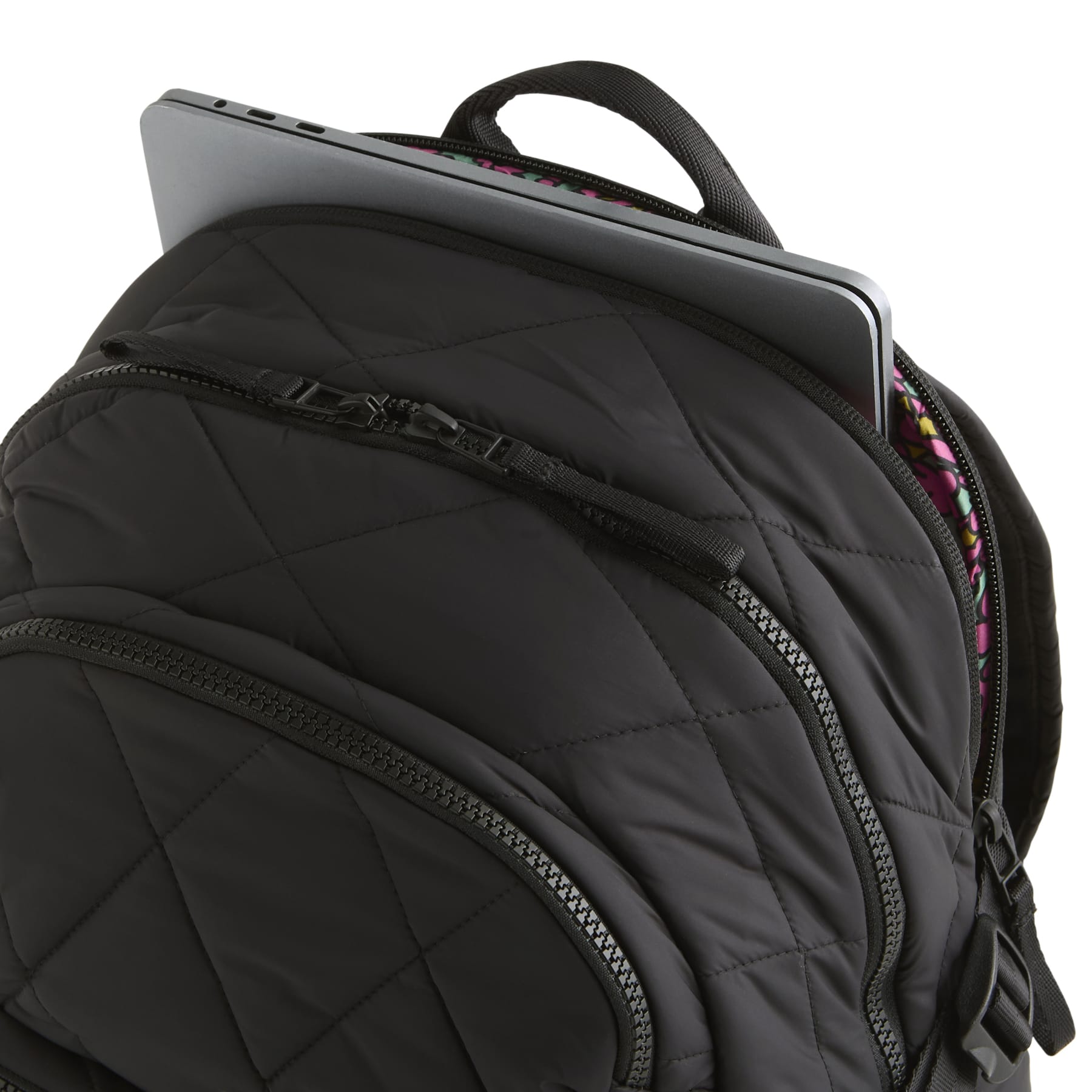 Vera Bradley Large Clarion Backpack Women in Moonless Night Black