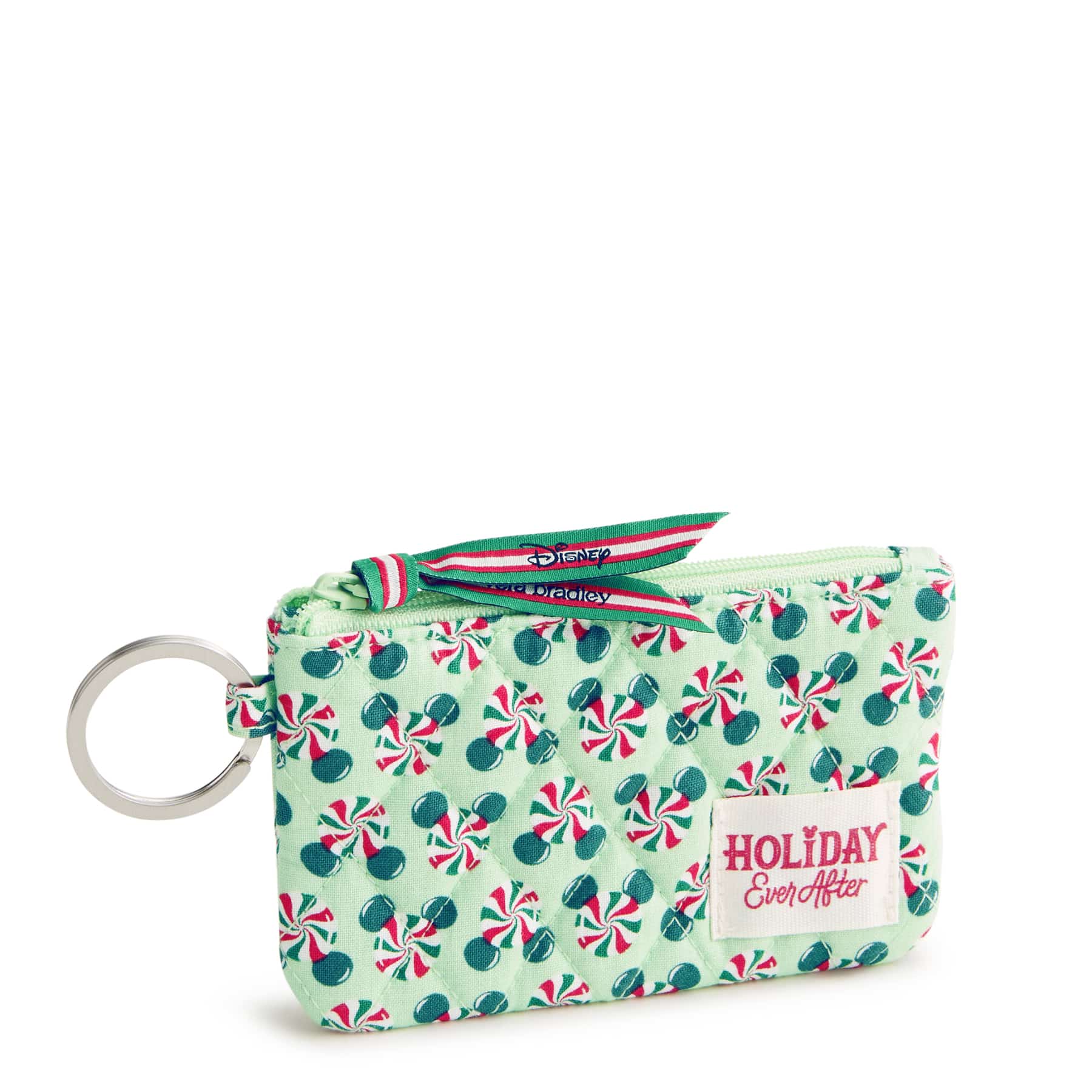Disney Hallmark Holiday Ever After Zip ID Case - Cotton | Vera Bradley