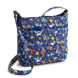 Harry Potter™ Outlet Essential XL Crossbody - Friends at Hogwarts Ditsy Navy - Image 1